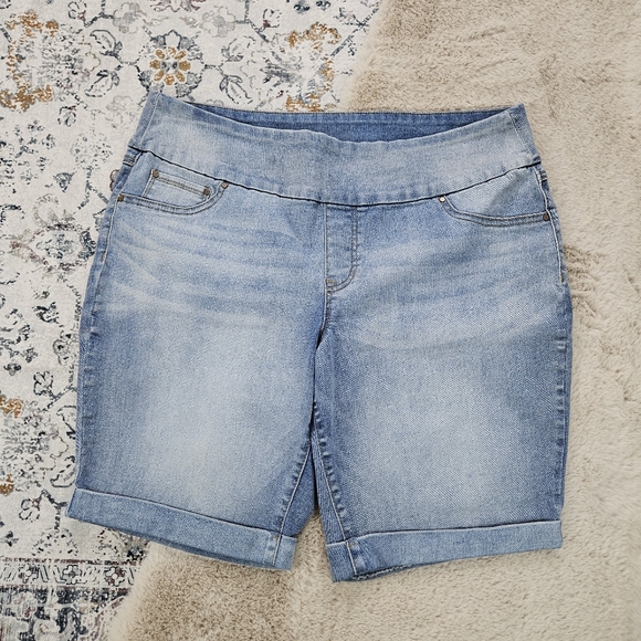 Natural Reflections Pants - Natural Reflections Pull On Shorts Women Plus Size 16